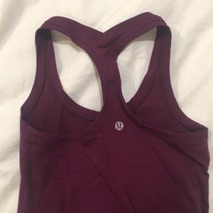 Lululemon Athletica Purple Tank Top Size 4